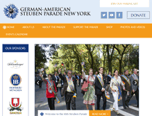 Tablet Screenshot of germanparadenyc.org